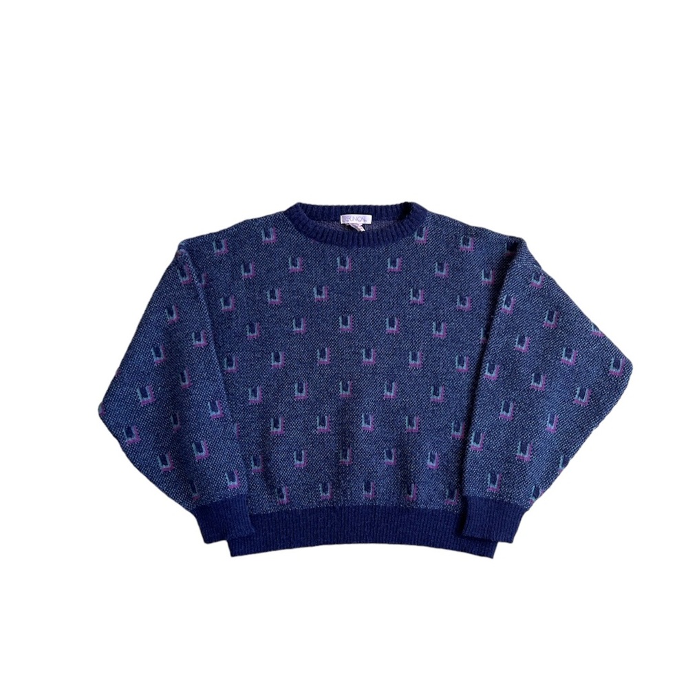 funky 80s vintage made in italy sweater ✰